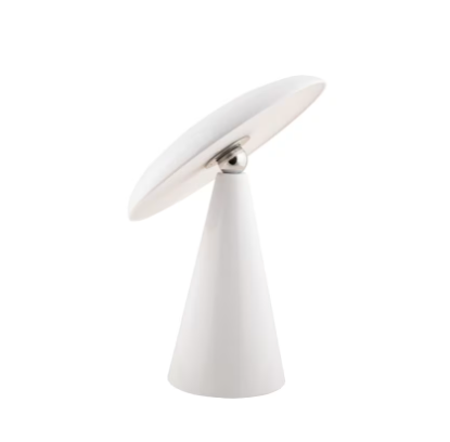 Lampe led nomade Phoebe blanche