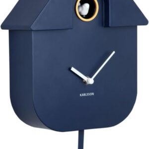Horloge coucou bleu marine