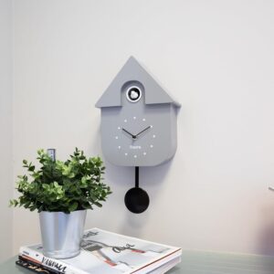 Horloge coucou gris